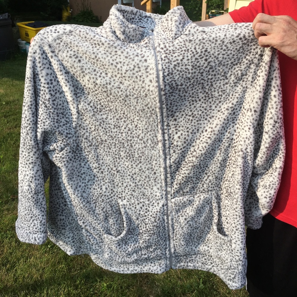 Stan Herman super soft full zip sweatshirt 3XL